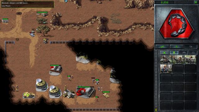 Command & Conquer Remastered - NOD Mission 7A - SICK AND DYING GABON (Hard)