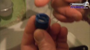 Как починить переключатель на душ - замена маленького картриджа в диверторе. Видеоурок Пламбер