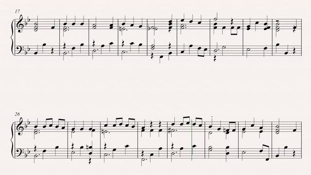 Piano - We Wish You a Merry Christmas - Christmas Sheet Music, Chords, & Vocals смотреть онлайн
