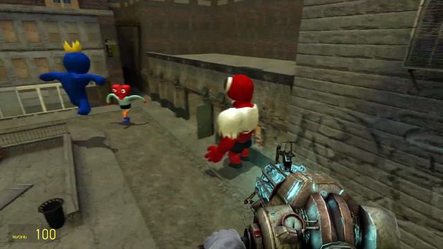 RAINBOW FRIENDS RESCUE KIDNAPPED FNAF GIRLS IN SPOOKY TOWN In Garry's Mod (PART 2) смотреть онлайн