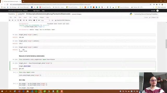 Day 12: Descriptive Statistics Using Numpy Pandas And Statsmodels смотреть онлайн