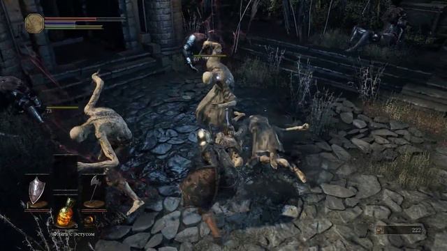 Dark Souls III какой-то босс смотреть онлайн