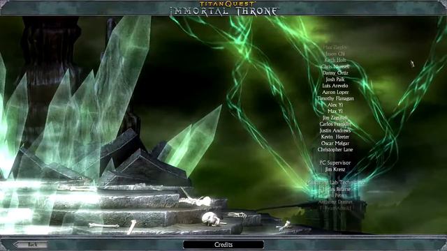 Titan Quest: Immortal Throne - Gold Edition (Credits) (Windows) смотреть онлайн