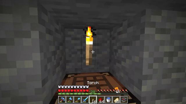 More Inventory Space while mining trick - Minecraft смотреть онлайн