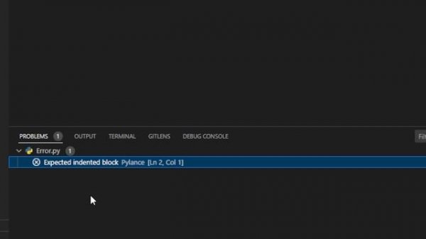 Indentation error Python- Expected an indented block